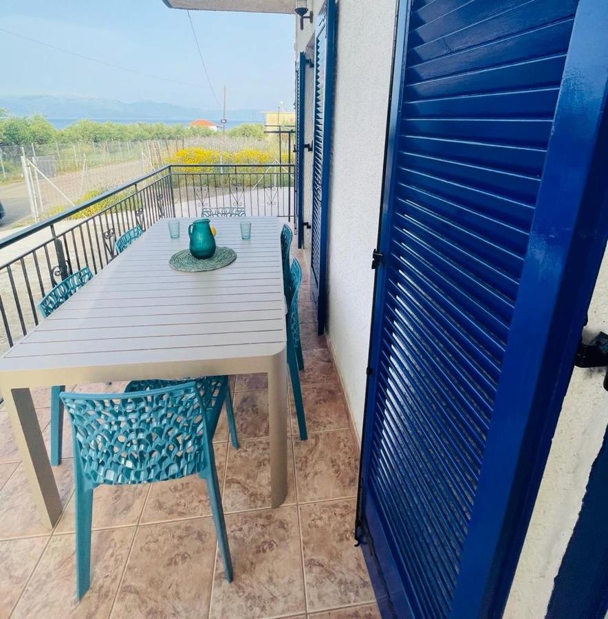 Villa Blue Cocoon - Chrani Messinia Peloponnese- Sea View 800 M From Beach Bagian luar foto