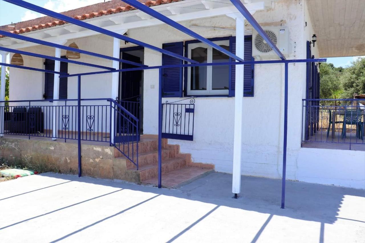 Villa Blue Cocoon - Chrani Messinia Peloponnese- Sea View 800 M From Beach Bagian luar foto
