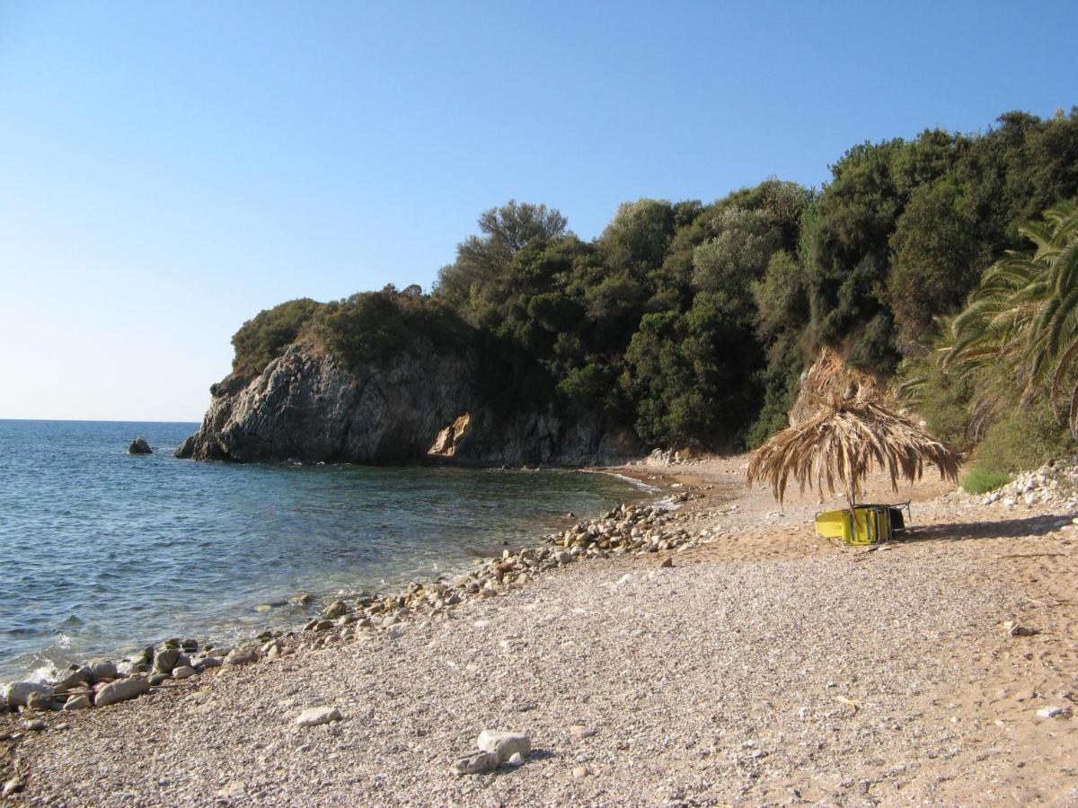 Villa Blue Cocoon - Chrani Messinia Peloponnese- Sea View 800 M From Beach Bagian luar foto