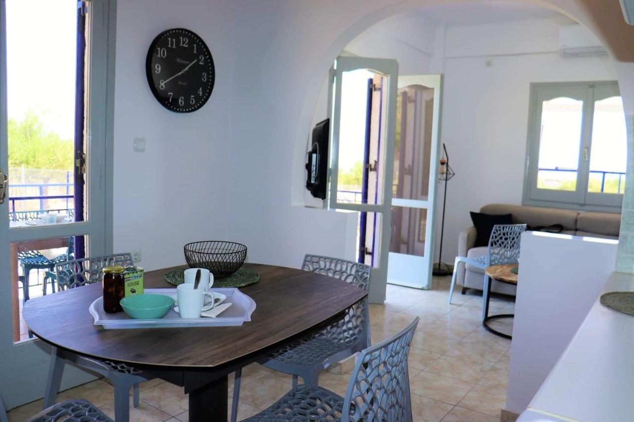 Villa Blue Cocoon - Chrani Messinia Peloponnese- Sea View 800 M From Beach Bagian luar foto