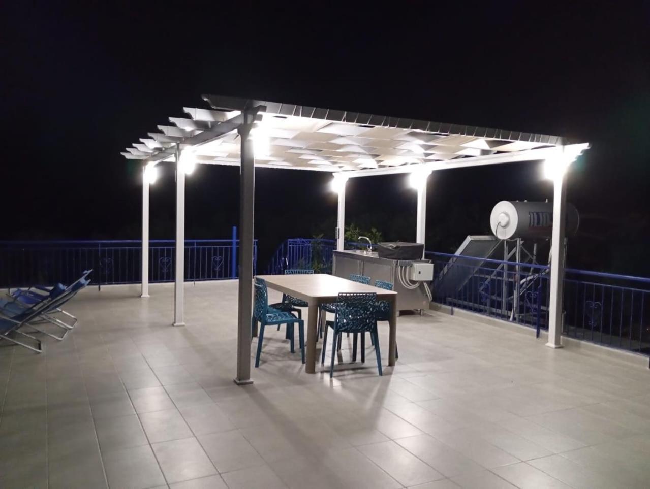 Villa Blue Cocoon - Chrani Messinia Peloponnese- Sea View 800 M From Beach Bagian luar foto